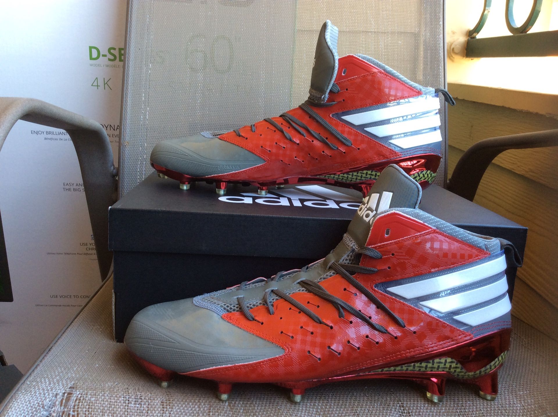 【未使用品】adidas FREAK X KEVLAR Cleats　26.5㎝ Adidas Freak X Kevlar Mid Cleats -