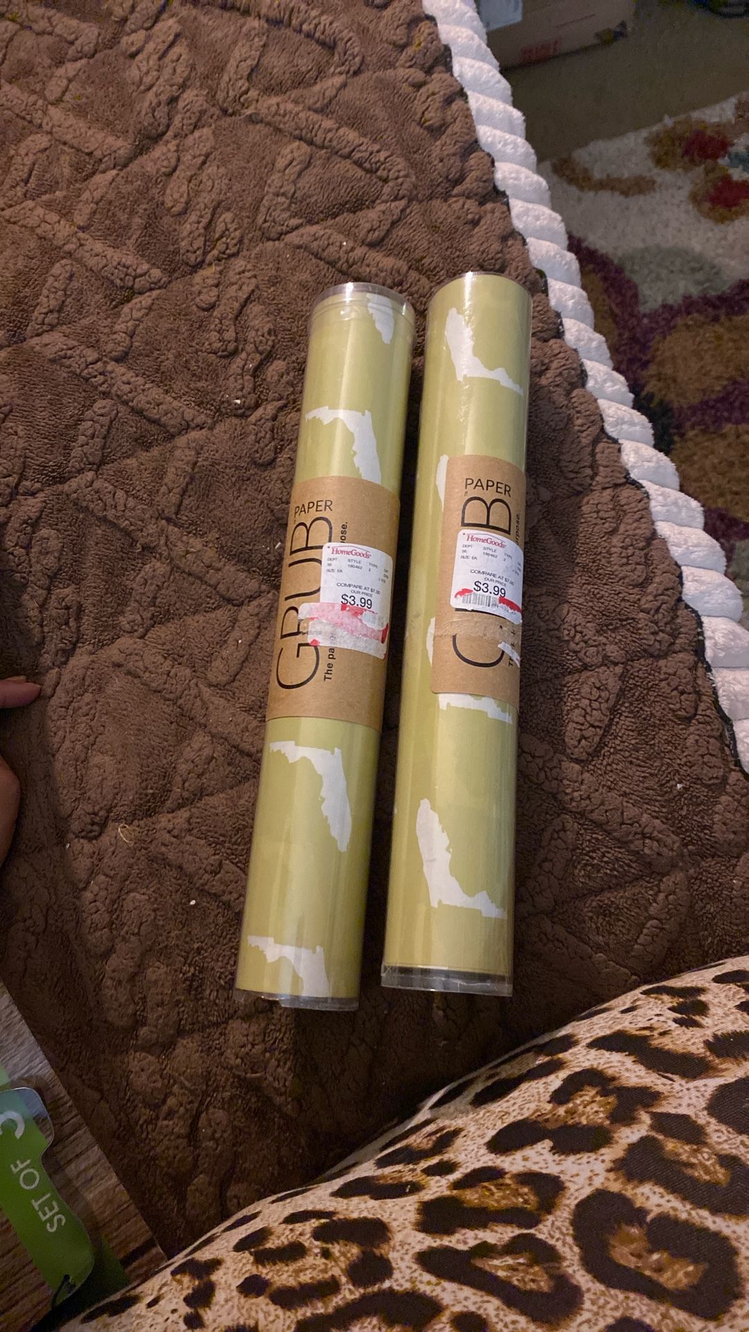 2 Rolls Of 12 Sheets Food Grade Paper