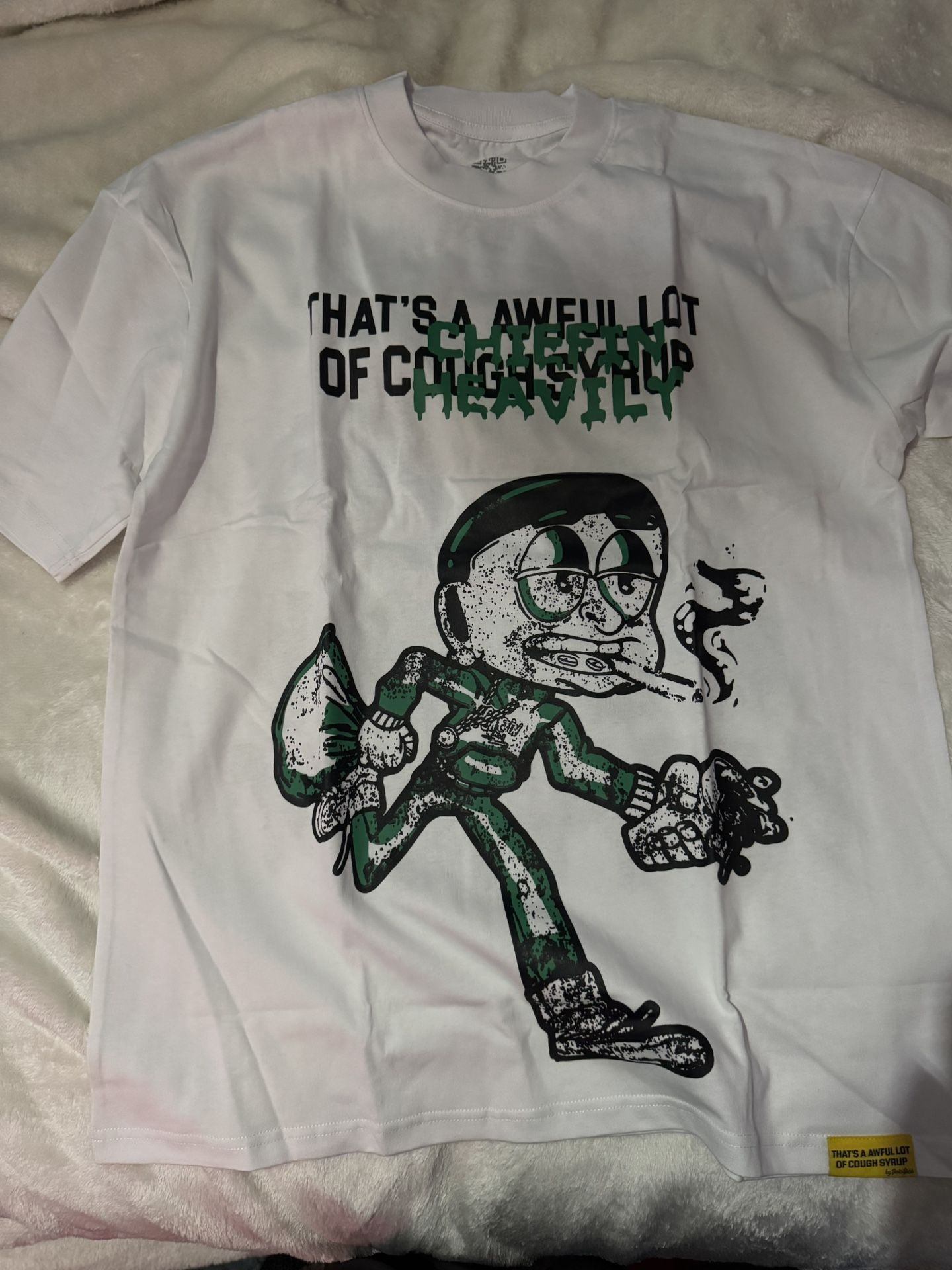 mens awful Lot Of Cough Syrup shirt