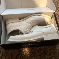 White Dress Shoes Size 5m