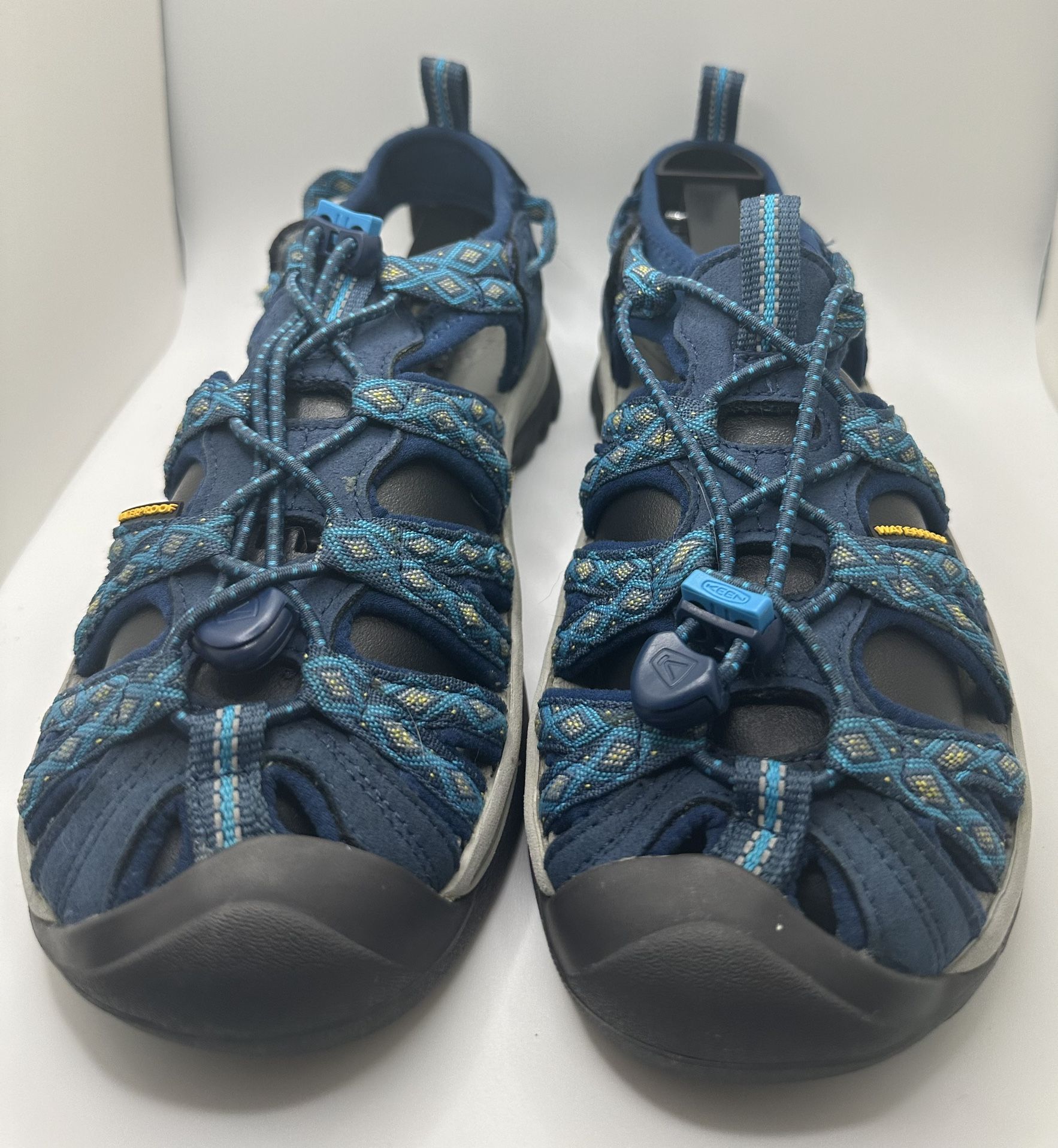 KEEN Newport H2 Womens 6.5 Waterproof Sandals Hiking Walking Athletic Blue