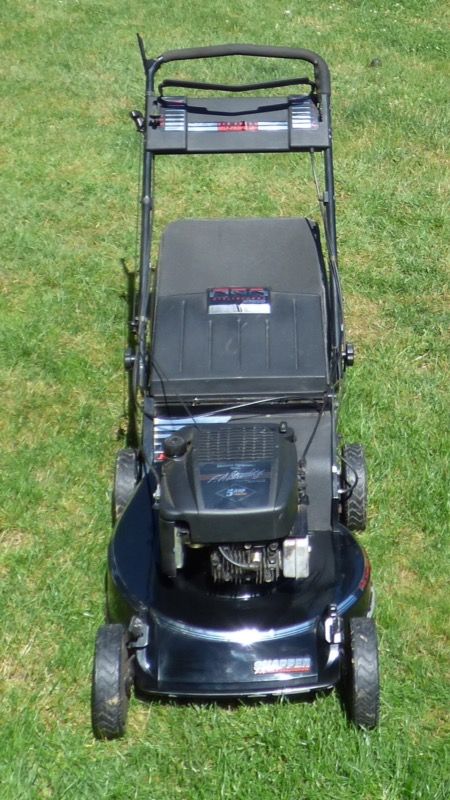 Snapper 6 Speed Jet Vac Exclusive Series Self Propelled Rear Bag Lawn Mower