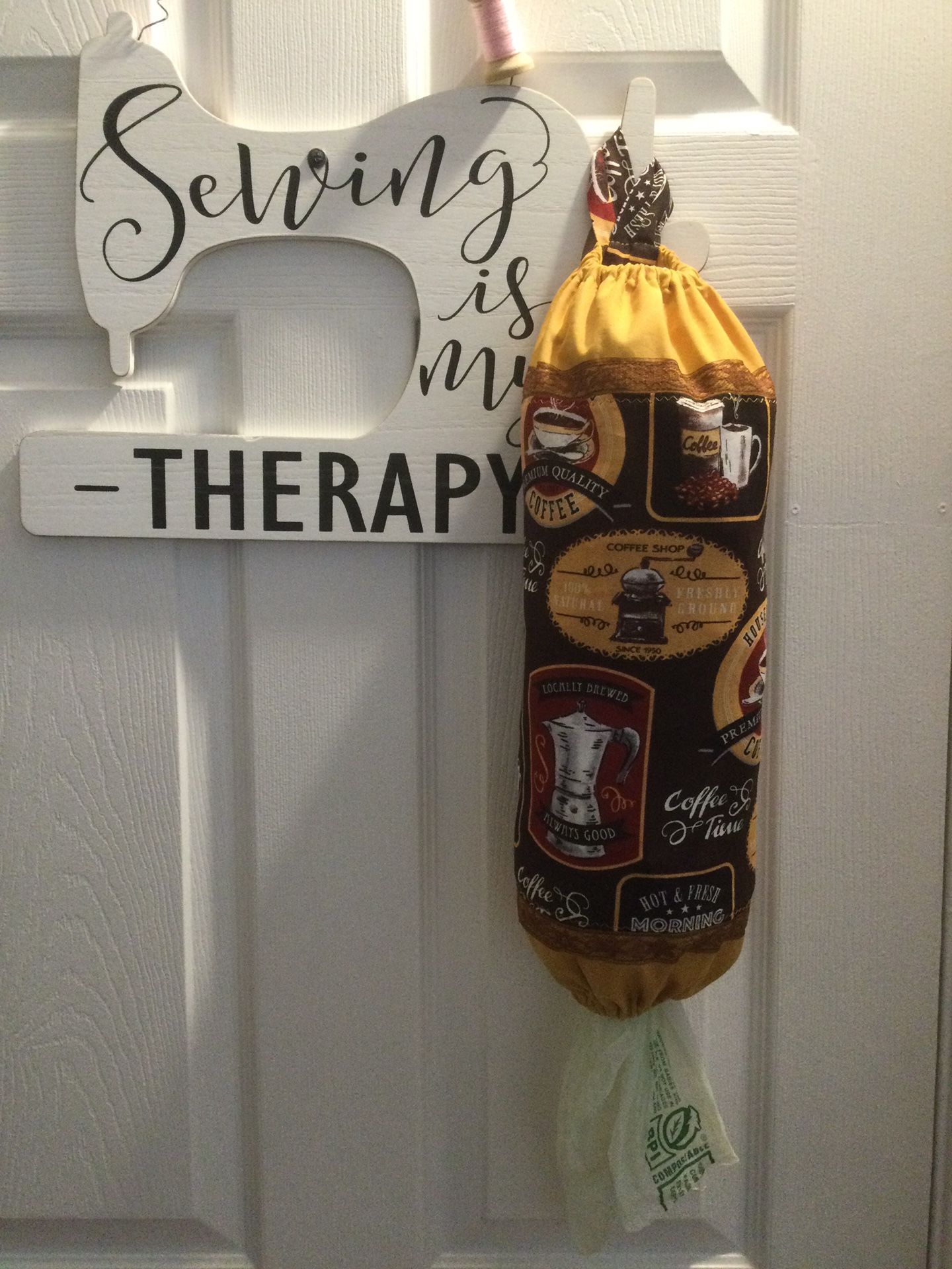 GROCERY BAGS HOLDER, NEW
