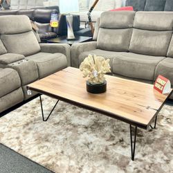 Crazy Offer🤑Beautiful Light Brown Reclining Sofa&Loveseat On Sale Only $999 (Huge Savings)