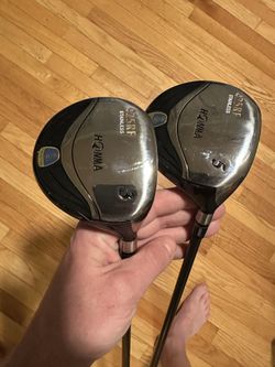 Howma Japanese 425RF Stainless 3 and 5 Woods on TK-808 FW&FW  Twin Kick Doric