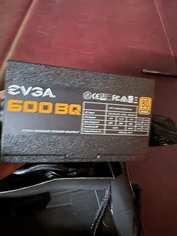 EVGA 600 BQ 80 Plus Power Supply