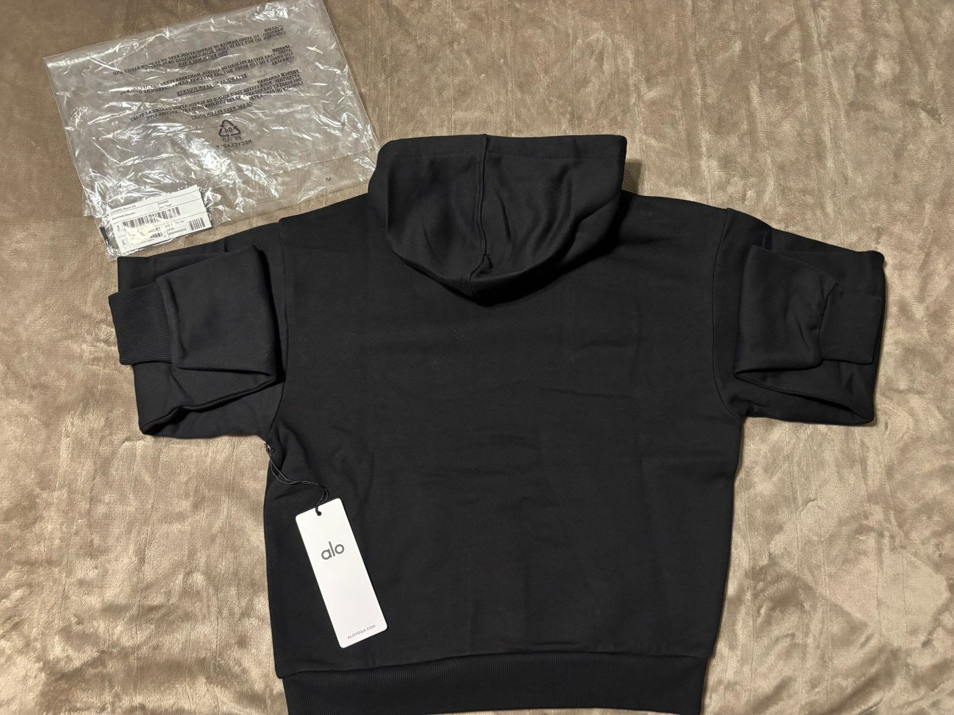 NEW Alo Black Hoodie (Size XS, S, L) 100% Authentic