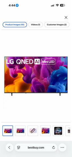 TV LG 75” QNED Mini LED 4K Smart TV – Excelente estado