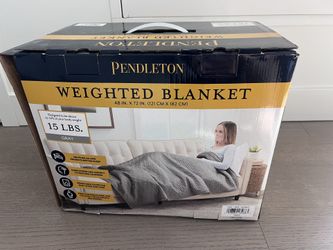 Brand New Pendleton Weighted Blanket 15lbs