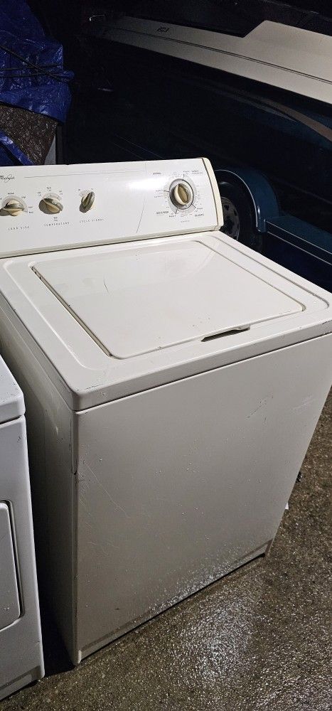 washer and dryer