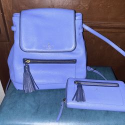 Kate Spade Leather Medium Backpack