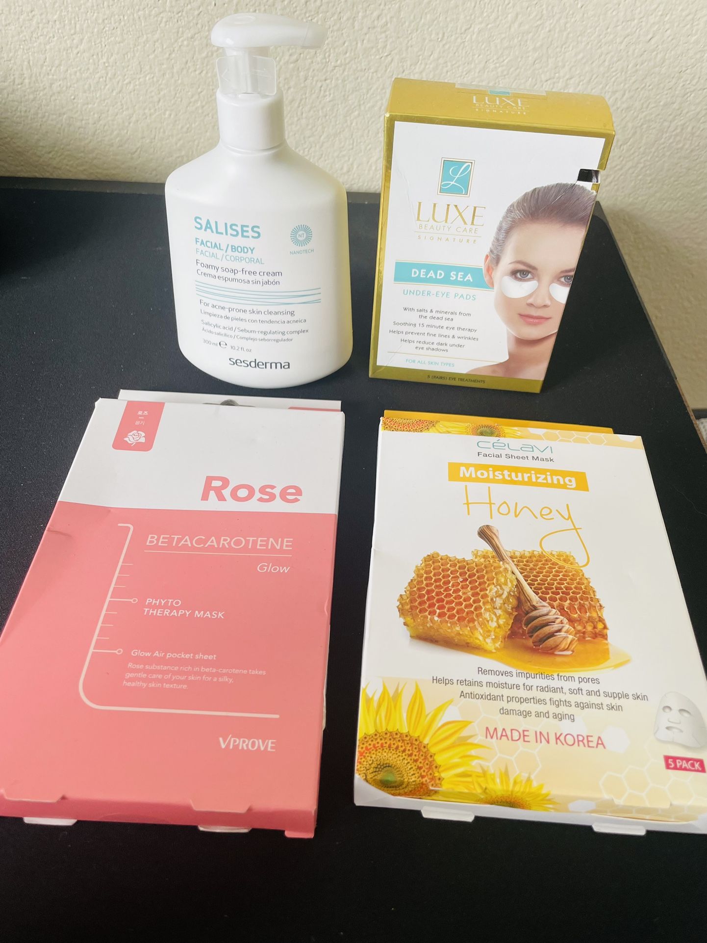 Salises Cleanser & Face Masks Bundle