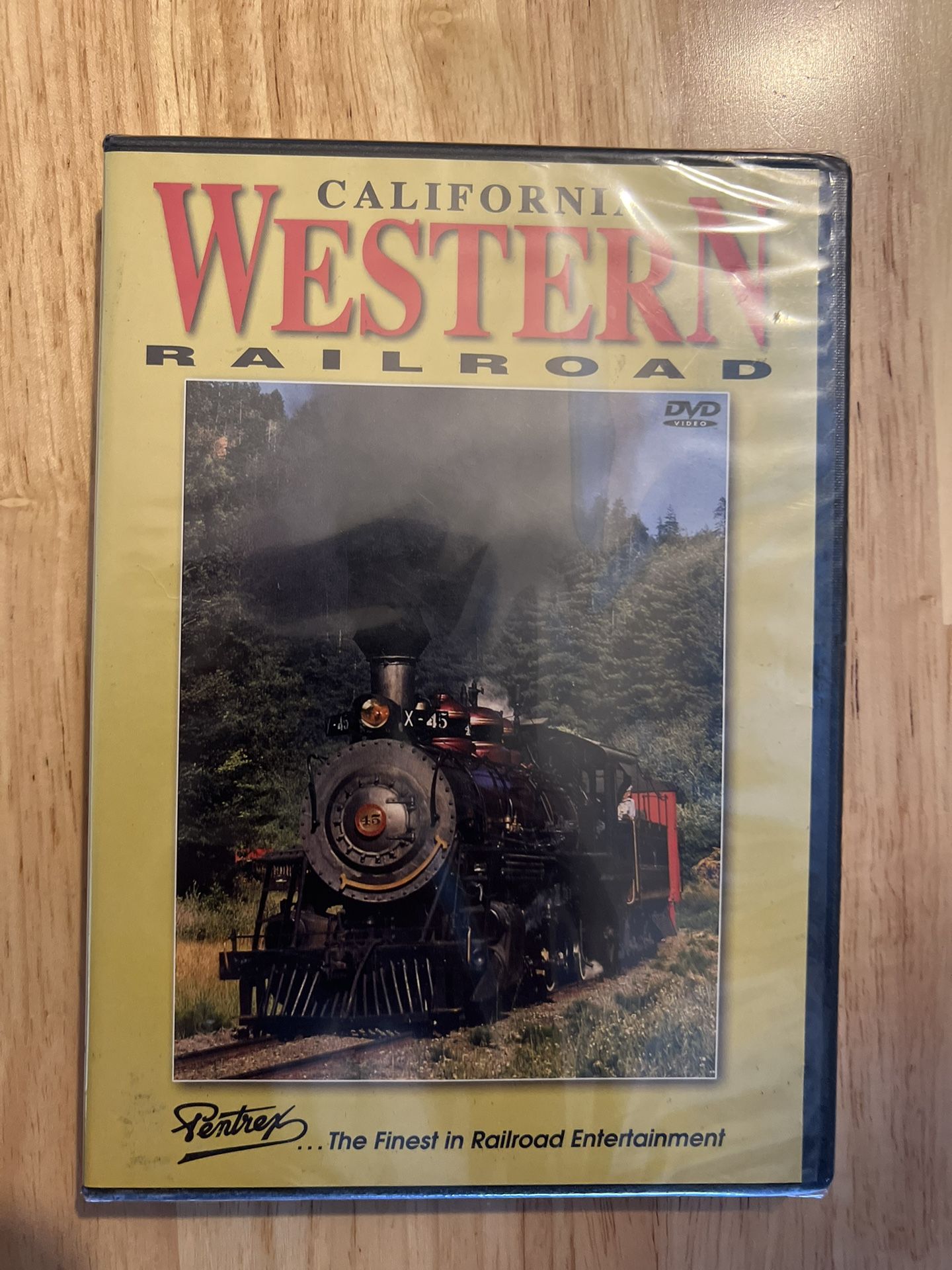 California Wesern Railroad DVD Train Video Fort Bragg Brand New Sealed