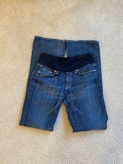 7 For All Mankind Maternity Sz 30