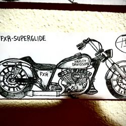 Custom Bic Pen Drawing 