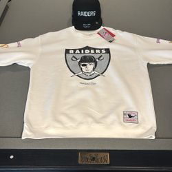 Raiders Sweater And SnapBack Cap!