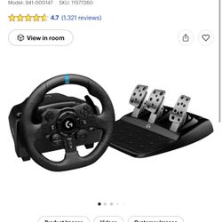 Logitech G923 For Ps5 &windows