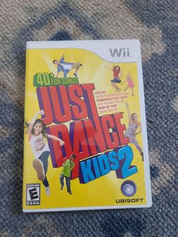 Nintendo wii game just dance kids 2