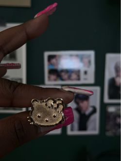 Hello Kitty Gold-Tone Ring