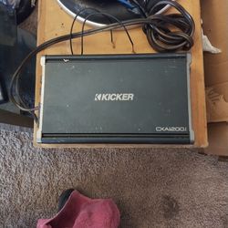 Kicker CXAI200.1 Amp
