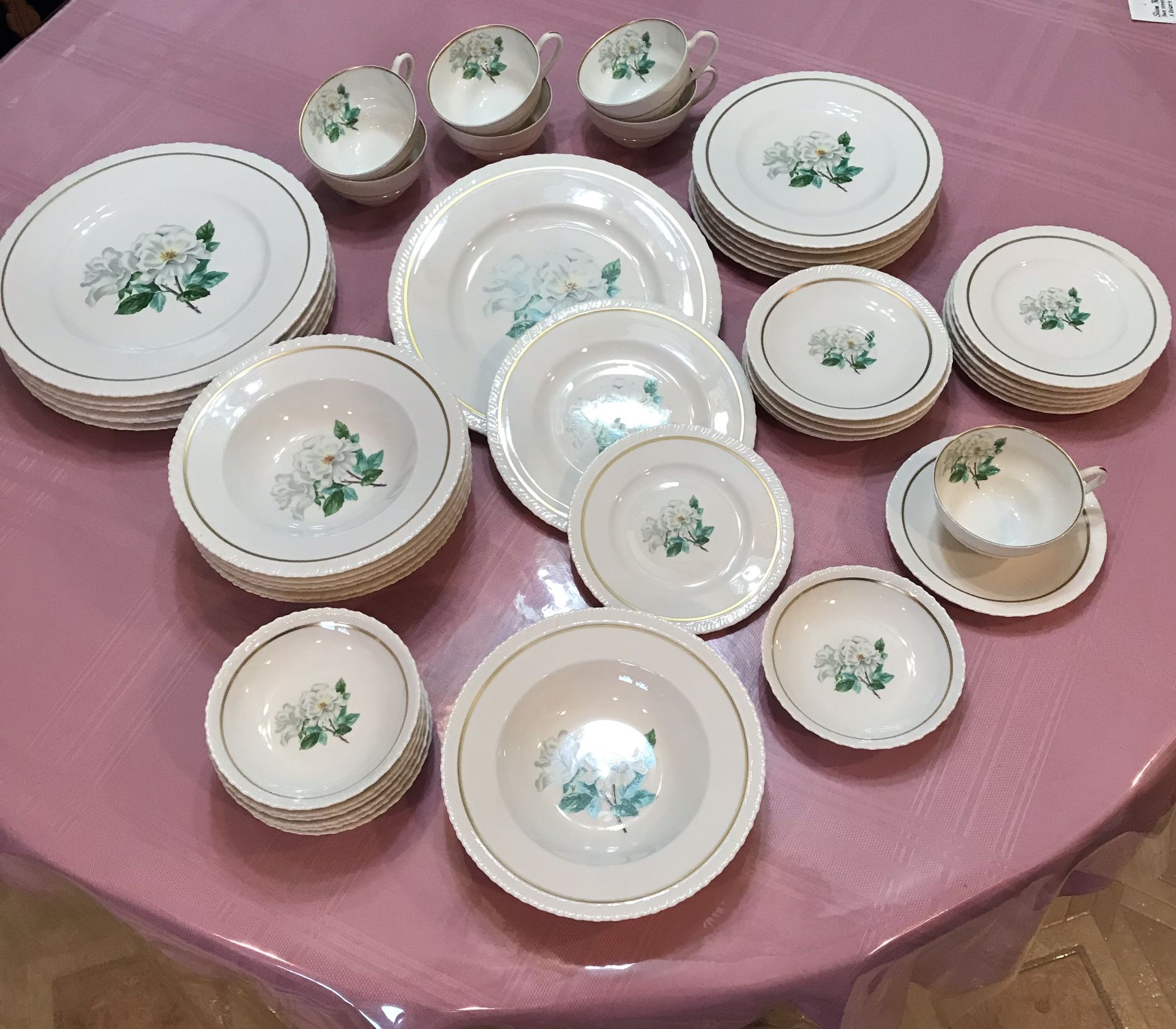Silver Rose Hanover China