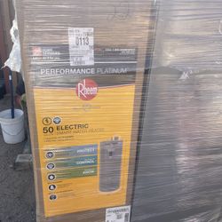 Rheem 50g Tall Electric Water Heater