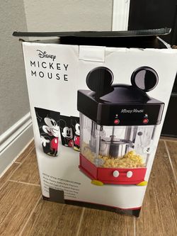 Disney Mickey Mouse kettle style popcorn-popper