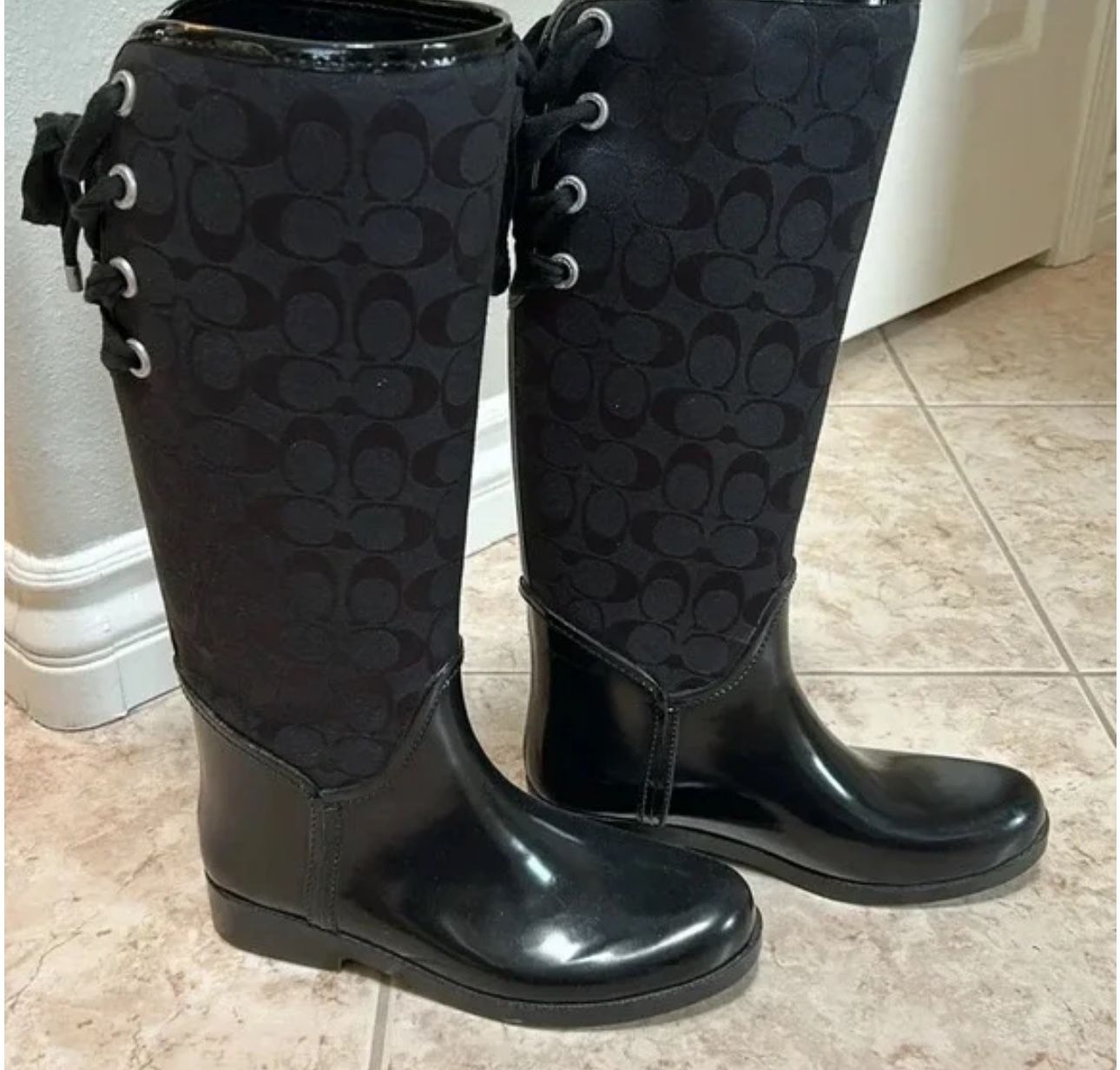 Coach Rain boots