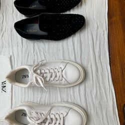 Zara Aldo Adidas Sz 9 Or 9.5 