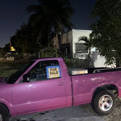 PINK CHEVY SILVERADO 