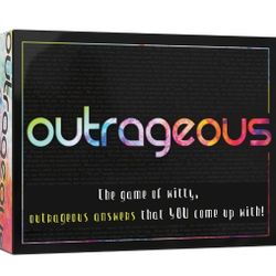 Outrageous Family Party Game - Hilariously Funny Game for Ages 13 and Up - 4-8 Players