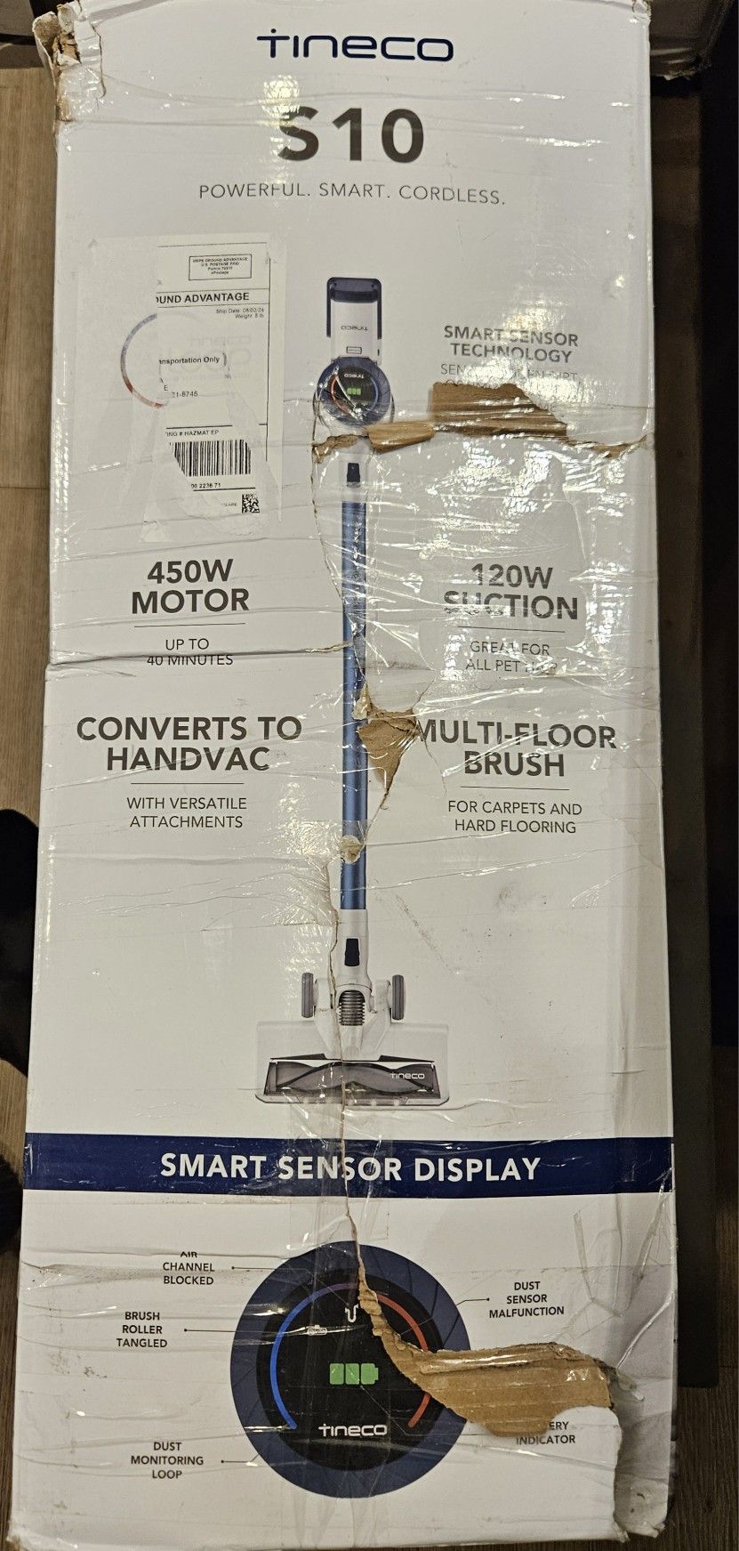 Tineco S10 SMART CORDLESS VACUUM