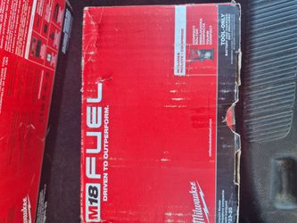 Milwaukee M18 Fuel Compact Router and two battery's