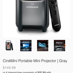 CineMini Portable Minj Projector 