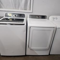 💯👌SAMSUNG SET STEAM WASHER AND ELECTRIC DRYER WITH WARRANTY 💯 
