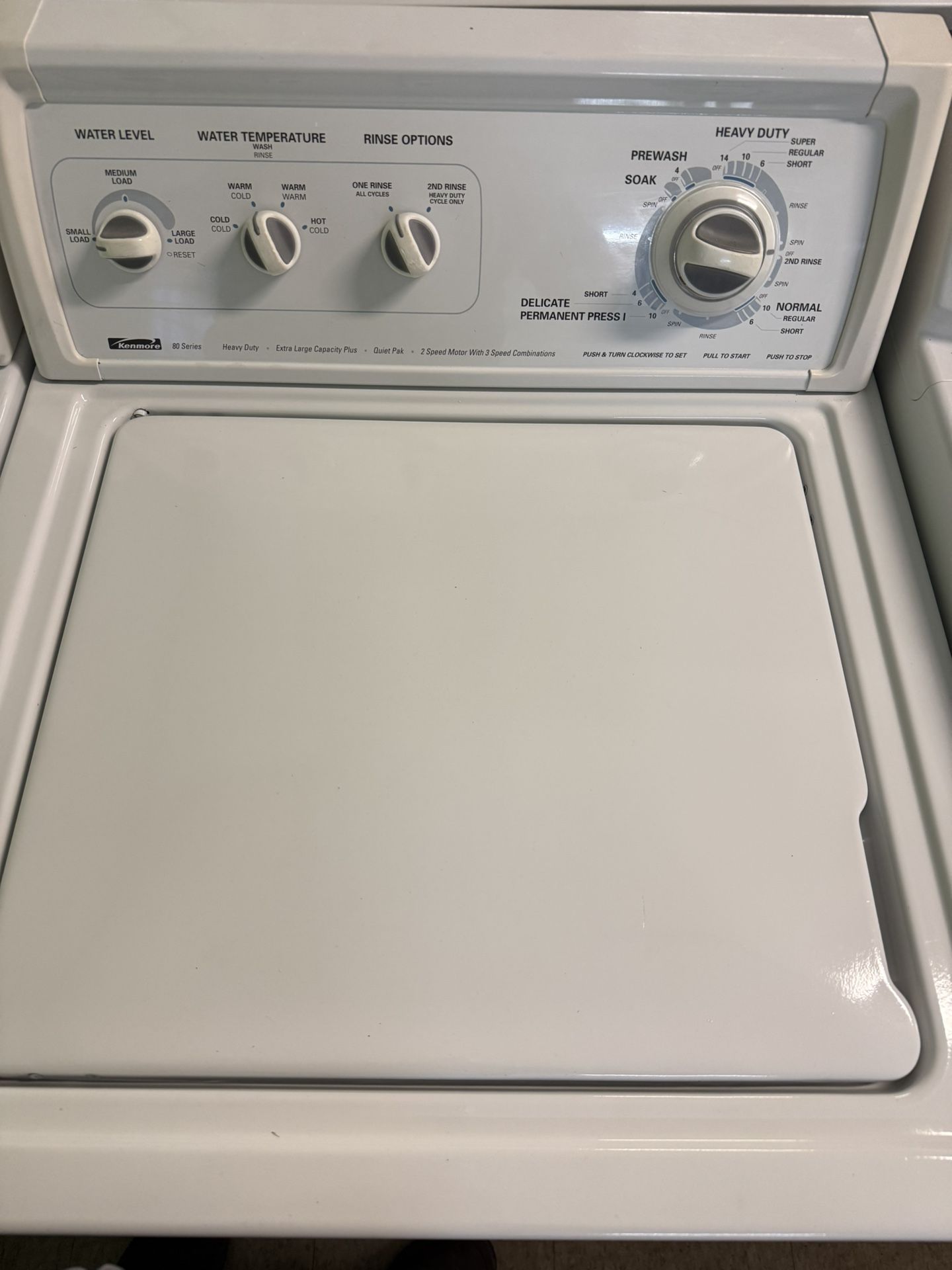 Kenmore Washer 