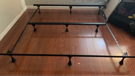 Free Queen size metal bed frame