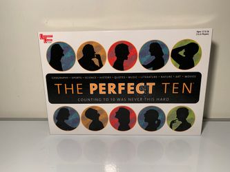 New educational board game the perfect ten
