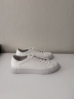 Beckett Simonon white sneakers size 8