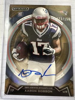 2013 Topps Strata Aaron Dobson Rookie Auto 73/150