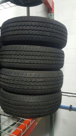 P235/70/15 on sale now...