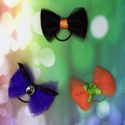 Halloween hair bows