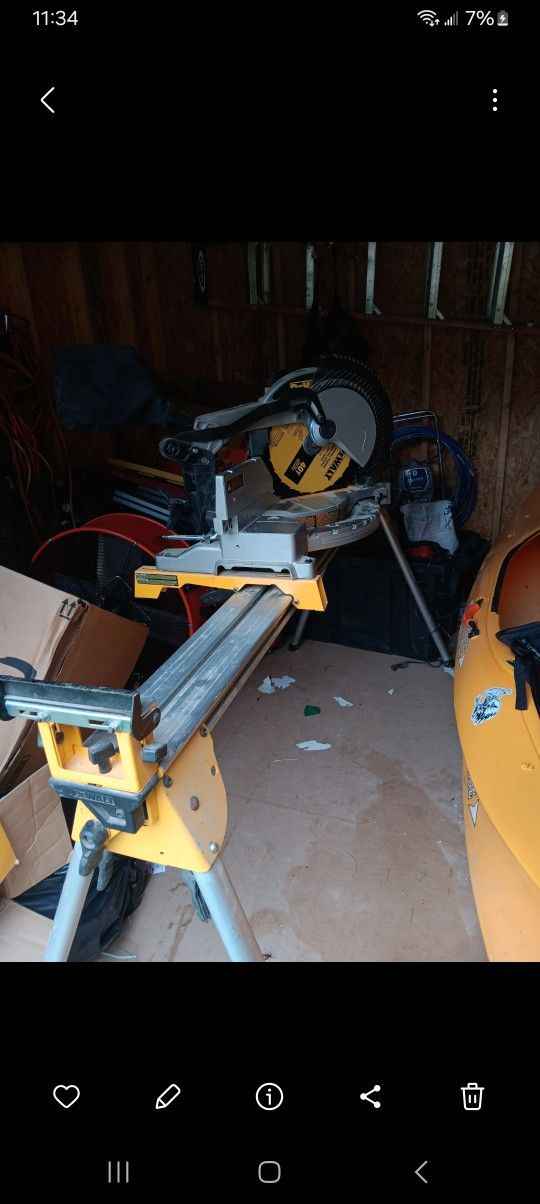 Miter Saw With Stand