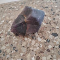 Purple Amethyst Not Polished.