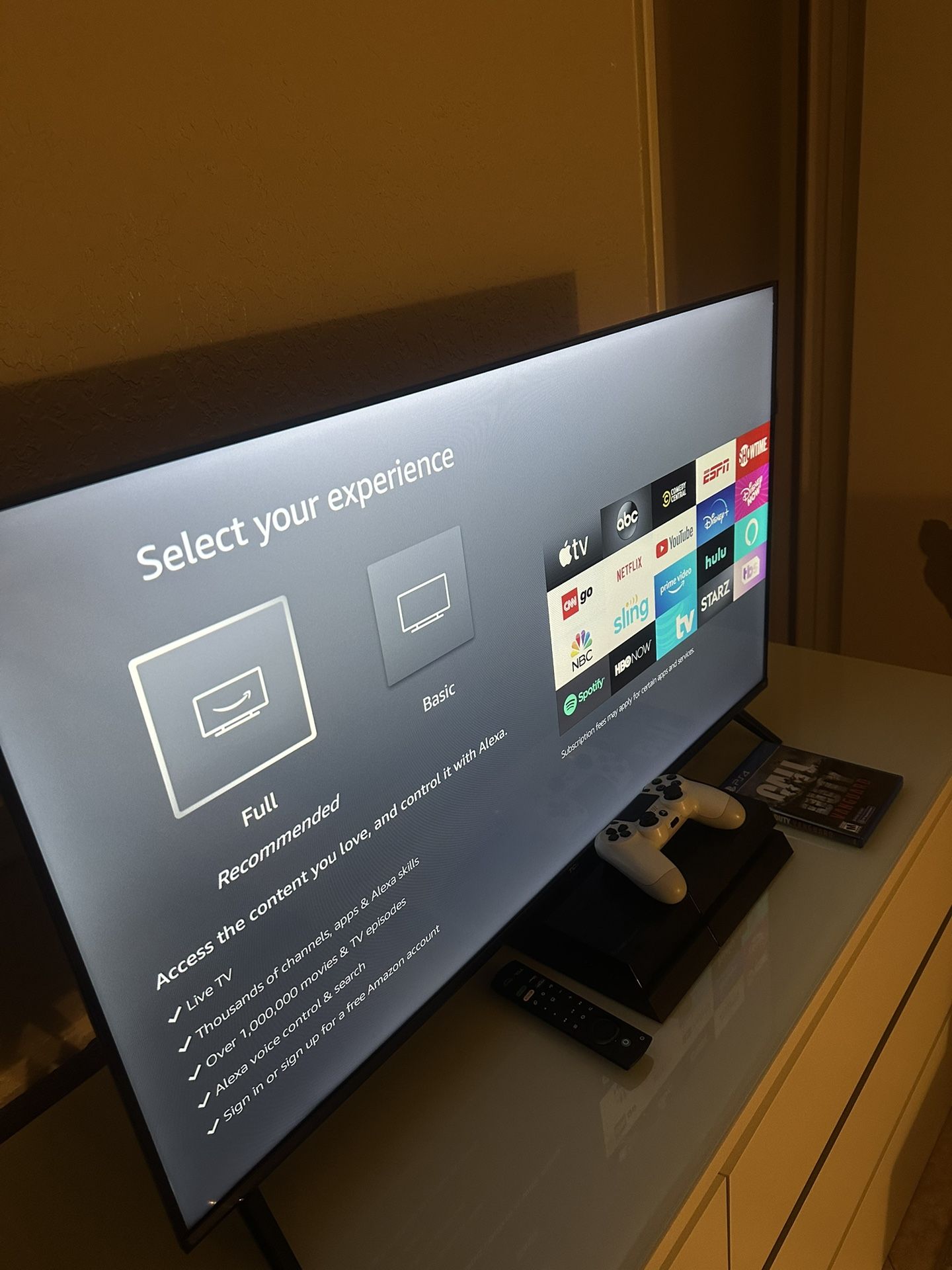 PS4 + TCL 40-Inch Class S3 1080p LED Smart TV with Fire TV (40S350F, 2023 Model), Alexa Built-in, Apple AirPlay Compatibility, Streaming FHD Televisio