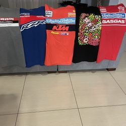 Troy Lee Designs And Alpinestars T Shirts New