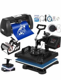 T-Shirt Heat Press and Vinyl Cutter