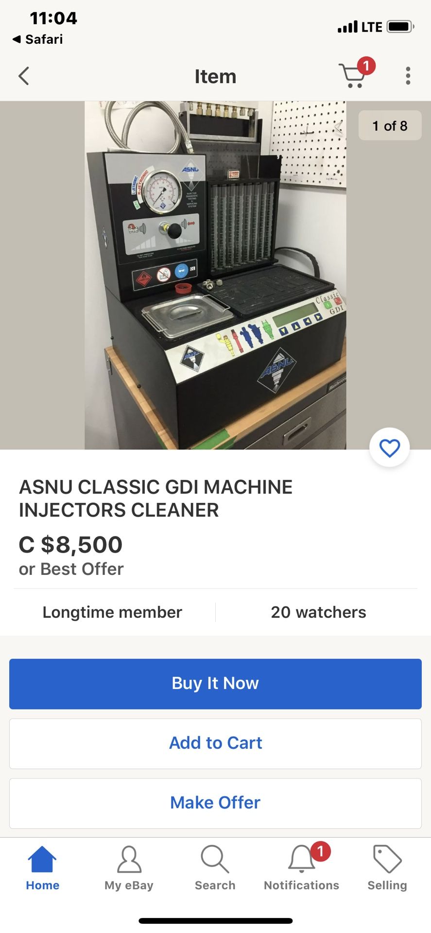 ASNU fuel injector cleaner/tester for Sale in Lacey, WA OfferUp
