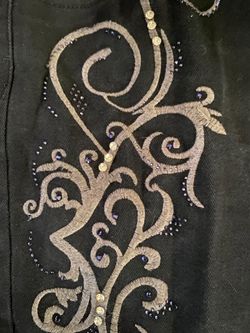 Men’s black jeans