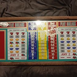 Authentic Vegas slot machine glass, Best Offer